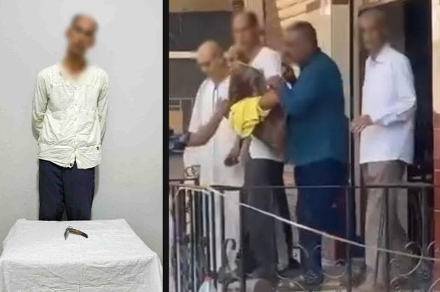 ضبط متعدي على مقهى في القليوبية