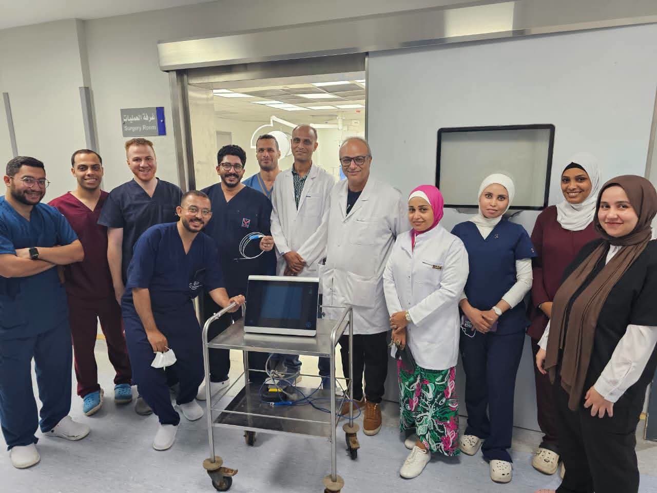 مستشفى الغردقة يطلق علاج دوالي الساقين بالليزر