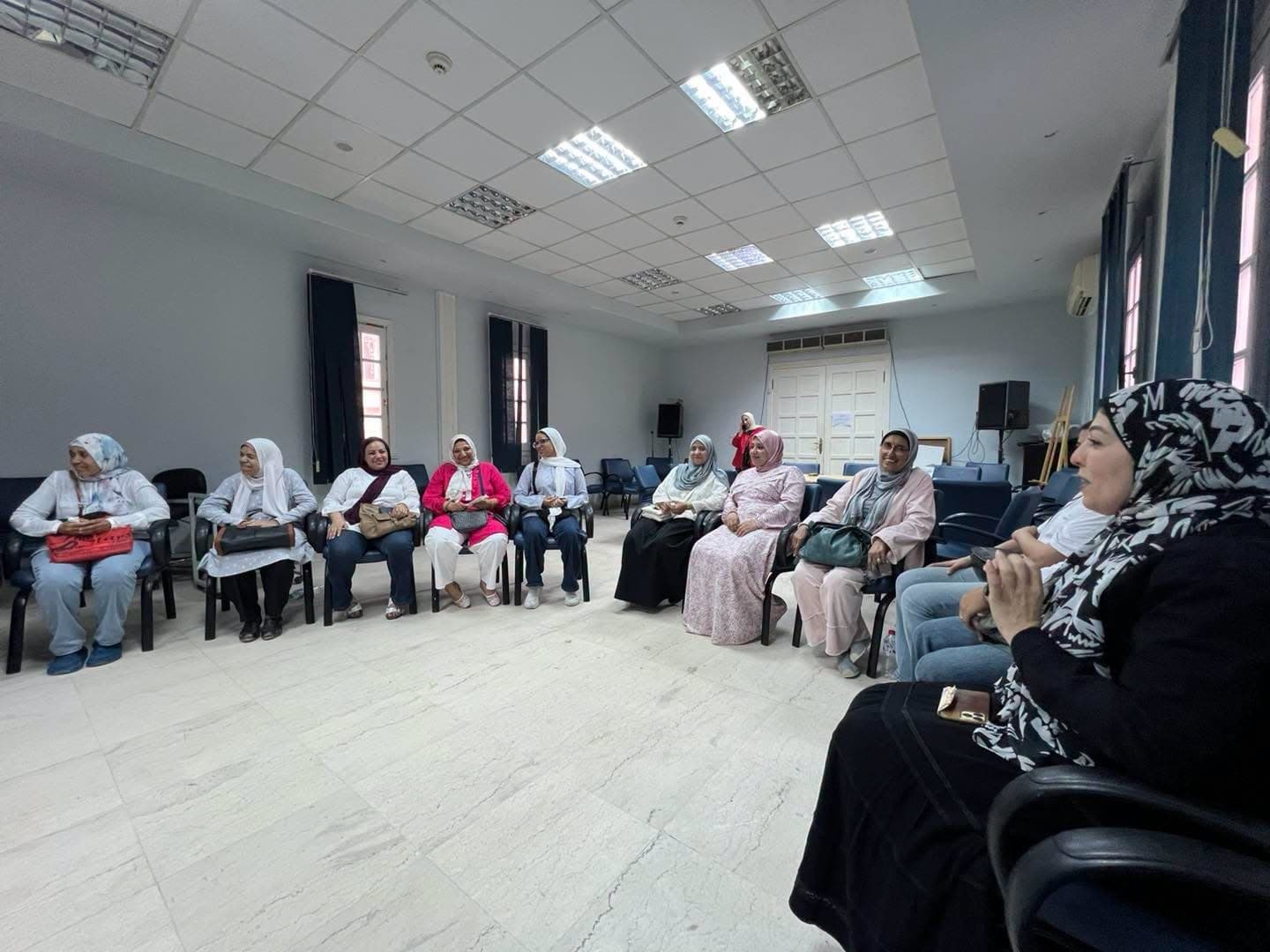 ورشة عمل بمركز محمود سعيد لتعزيز الفهم والتعافي