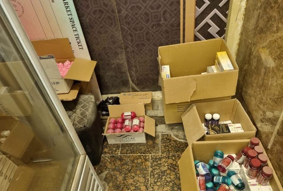 Authorities seize expired drugs in Port Said warehouse