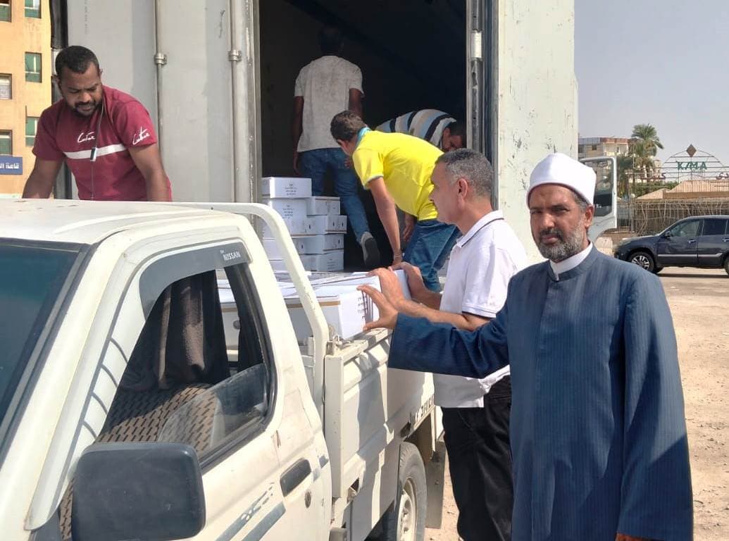 Three tons of meat for needy families in Aswan