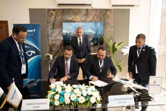 EgyptAir and Airbus agree on training deal