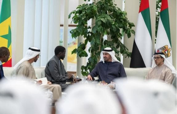 Emirates and Senegal leaders discuss cooperation