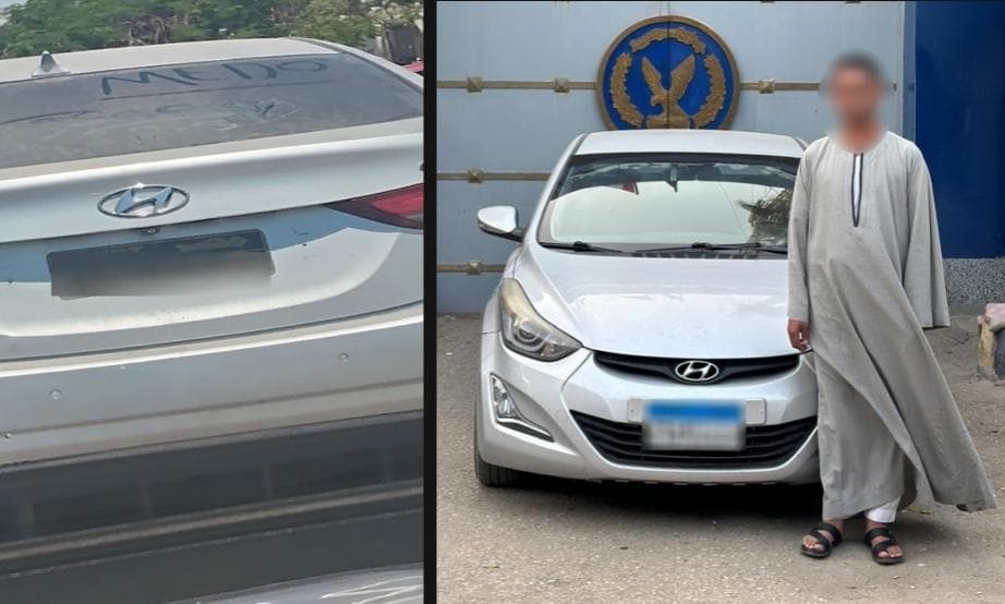 Driver with fake plates detained in Beni Suef