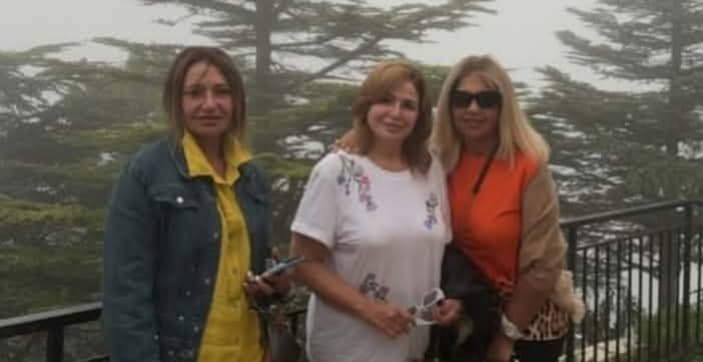 Boussi Shalaby Shares Photos with Ilham Shaheen and Leila Eloui in Lebanon