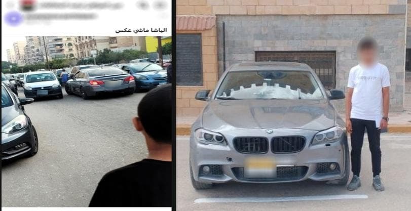 Foreign driver causes traffic issue in Marsa Matruh