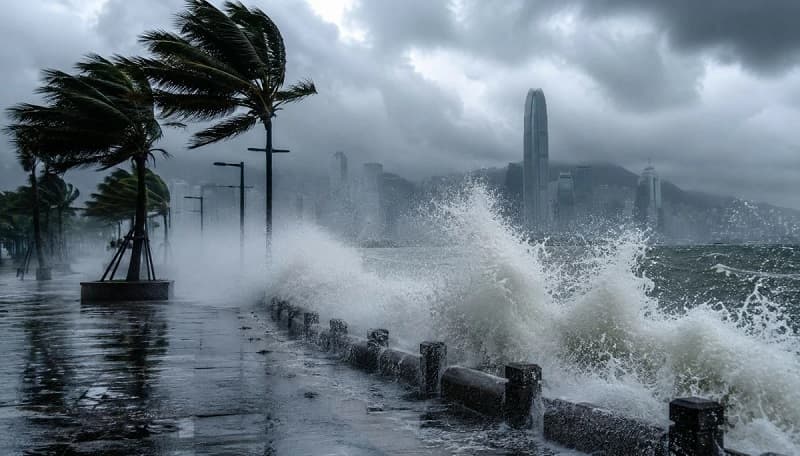 Hurricane Nolu Approaching Hawaii
