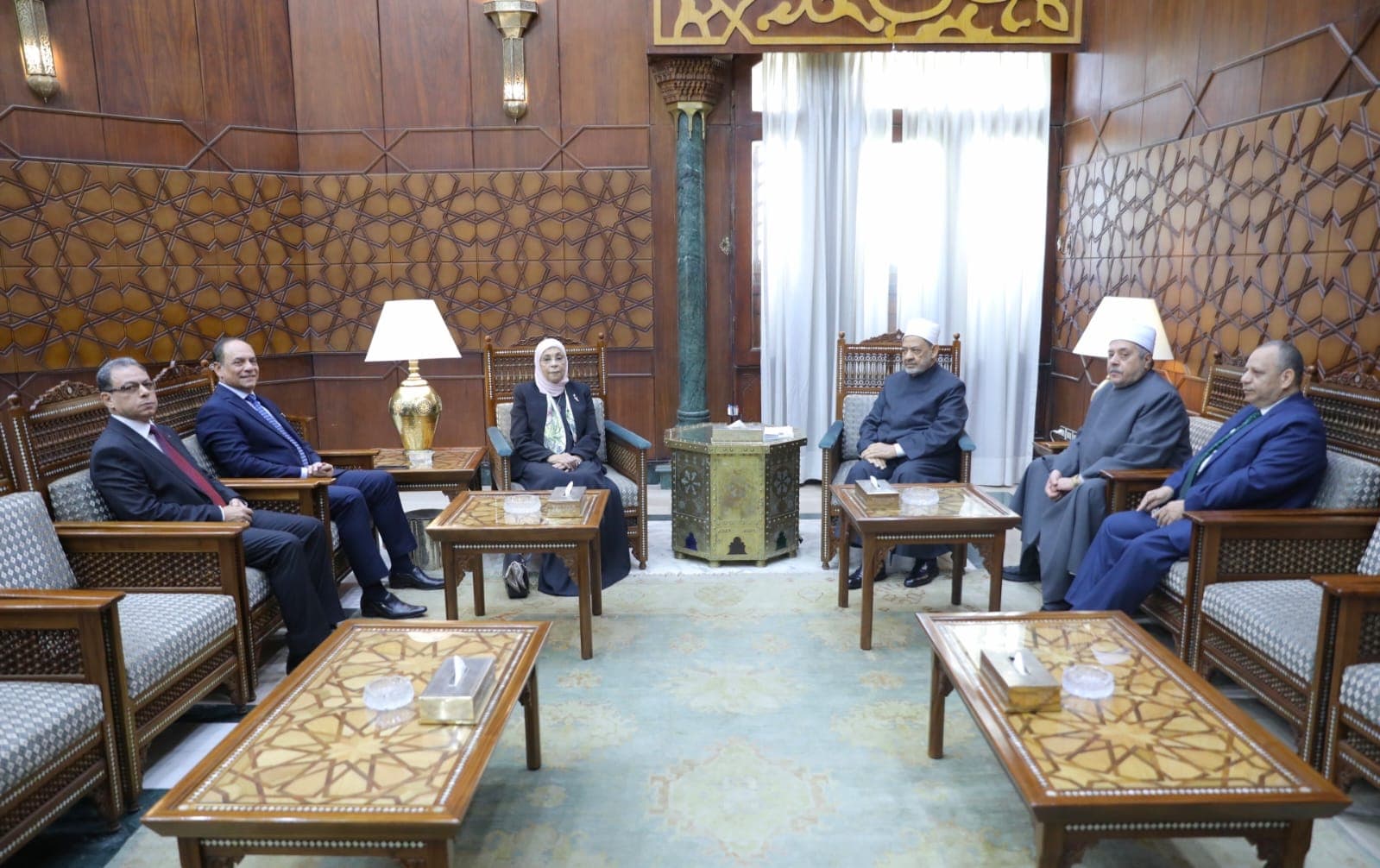 Sheikh Al-Azhar Meets Prosecutor Head