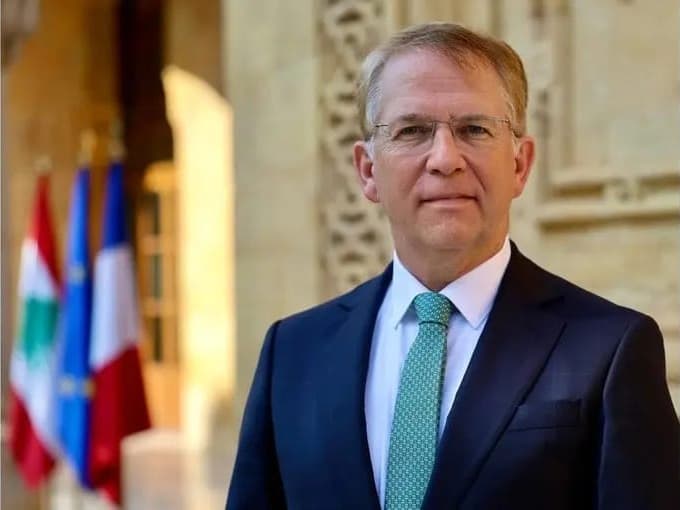 Patrick Durel starts as French ambassador in Lebanon