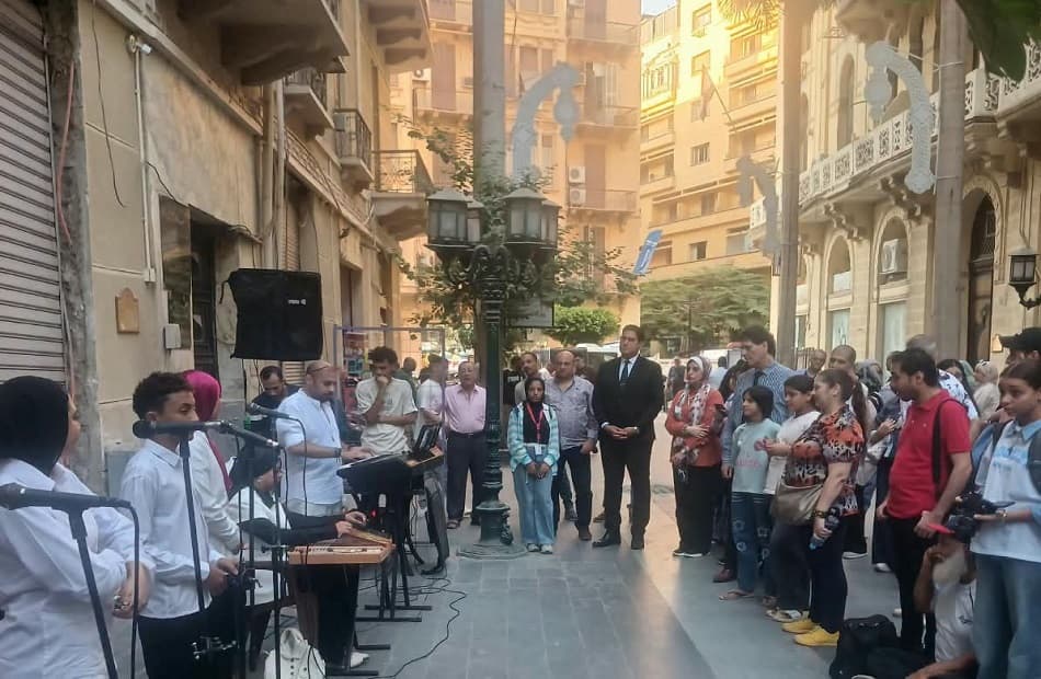 Cairo Deputy Governor at Art Street Events