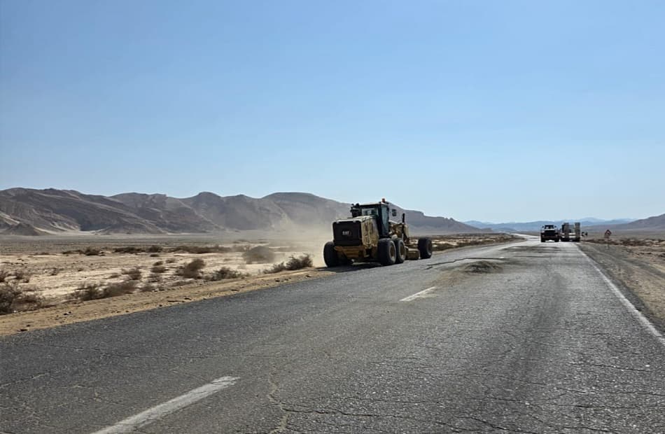 الطرق والكباري تؤكد تحسين طريق قفط القصير