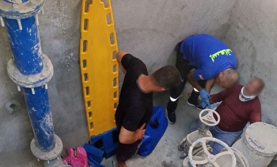 محافظ الغربية يثمن جهود رجال الإسعاف في إنقاذ عامل