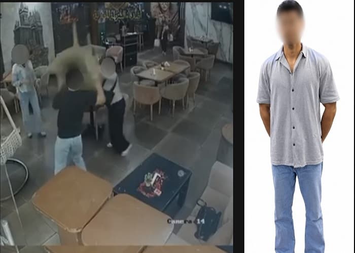 تفاصيل الاعتداء على فتاة في مقهى بالغربية