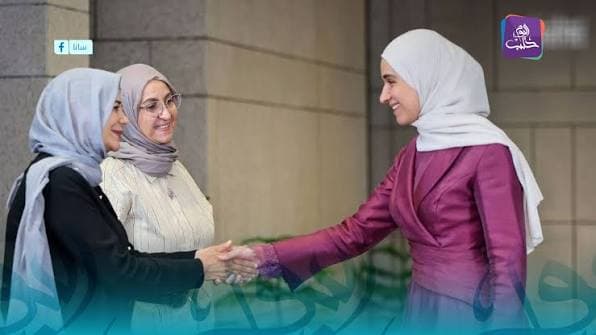 Hanady Alwan Meets Shara at Republican Palace