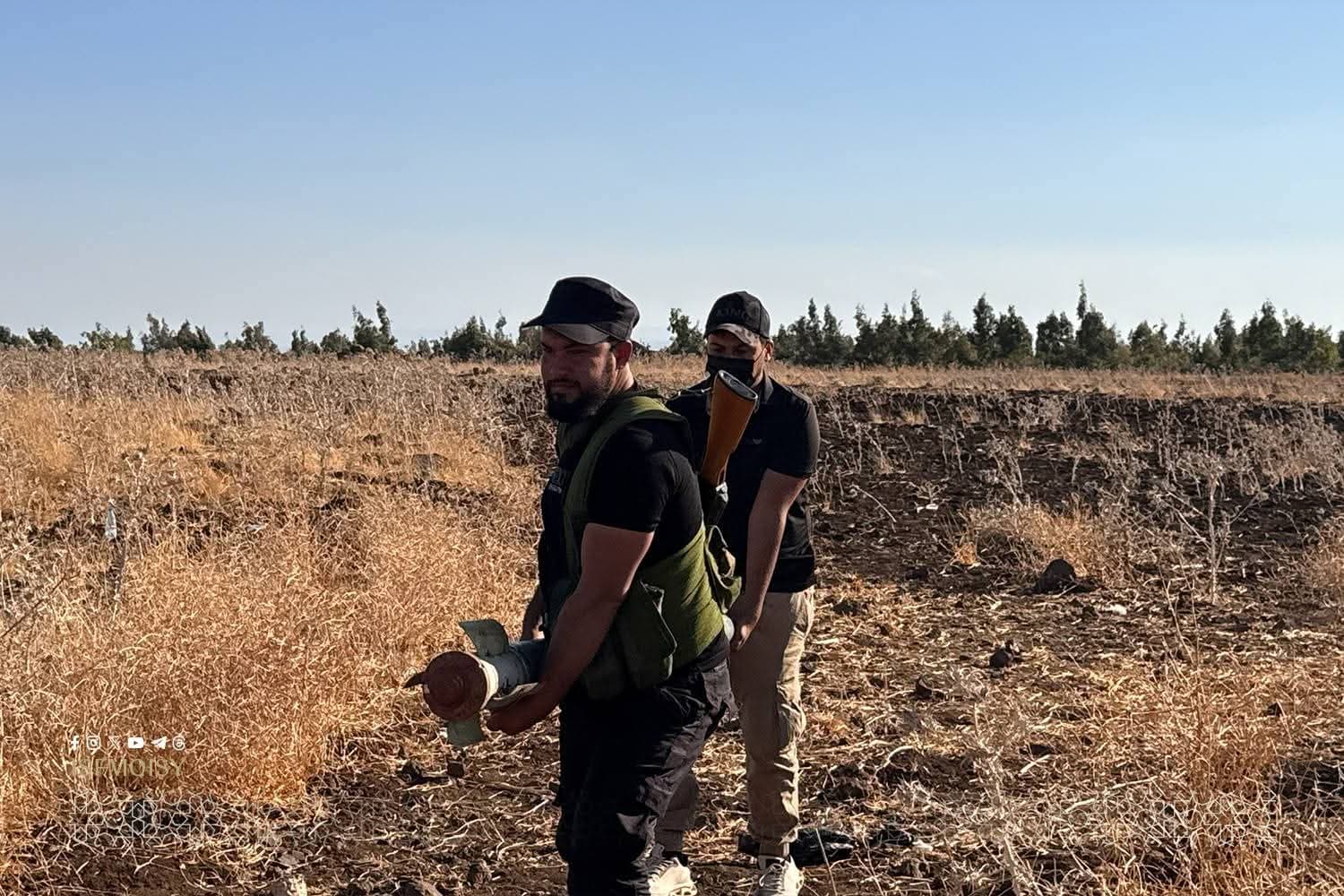 الأمن يوقف منصات إطلاق صواريخ في درعا