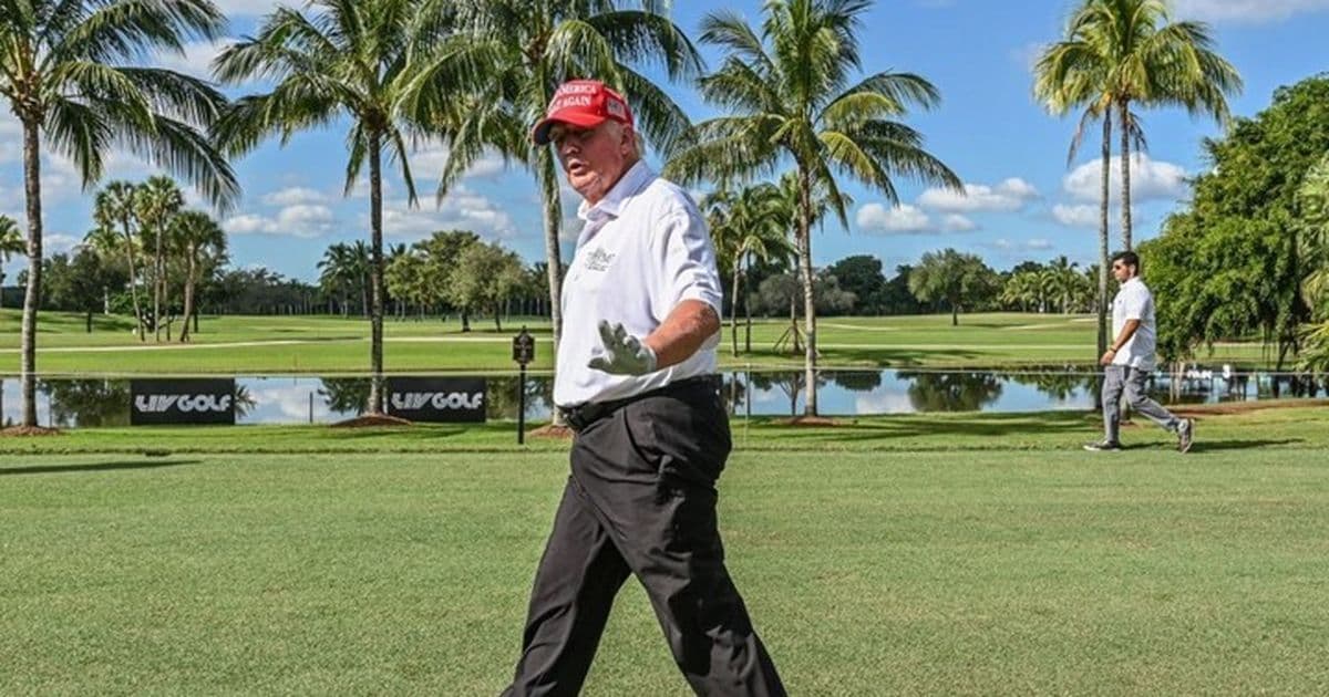 Armed man detained near Trump's golf course