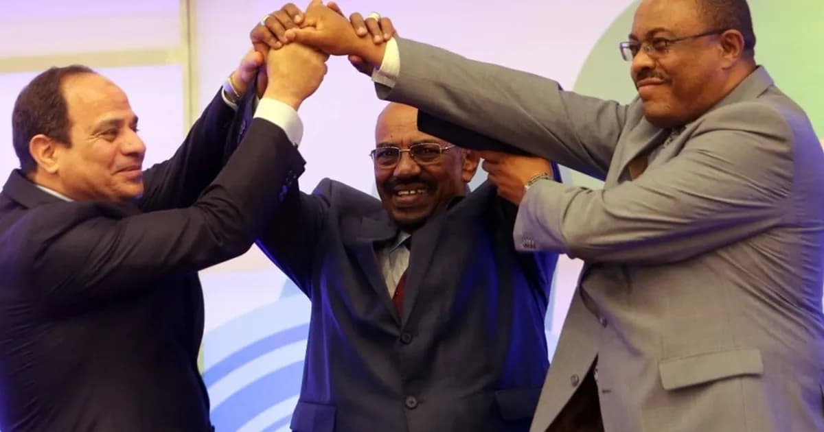 Egypt debates with unnamed source and Ethiopia messages