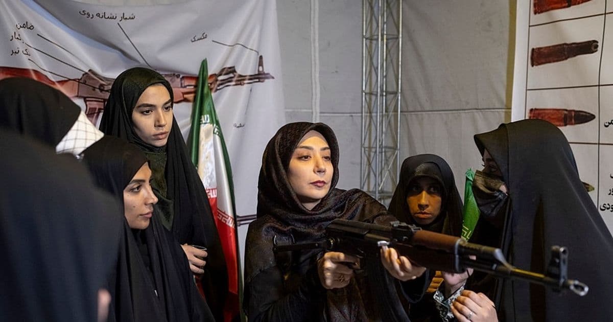 Iran women’s weapons training and Iraqchi urges talks
