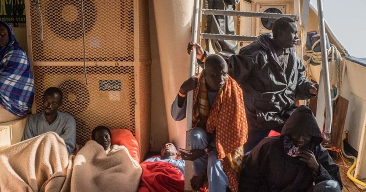 وفاة 37 سودانيين خلال رحلة هجرة