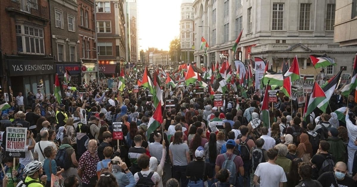 دعم فلسطين من 200 منظمة عبر 60 دولة
