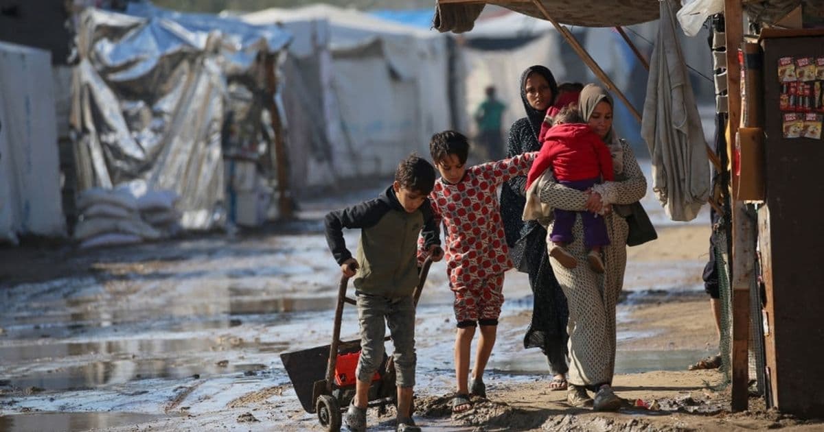 Gaza Displaced Face Winter Hardship