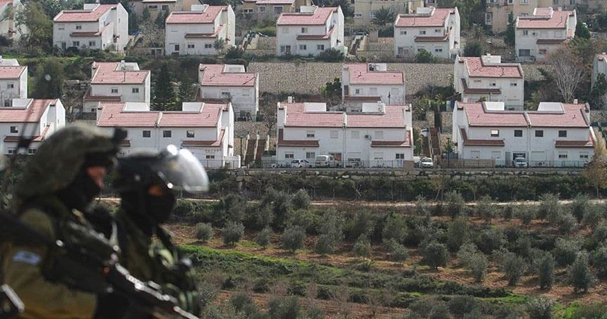 Plans for new settlements north of Jerusalem and tree removal west of Jenin