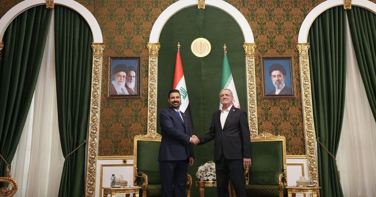الزيدي يبدأ زيارة رسمية لإيران