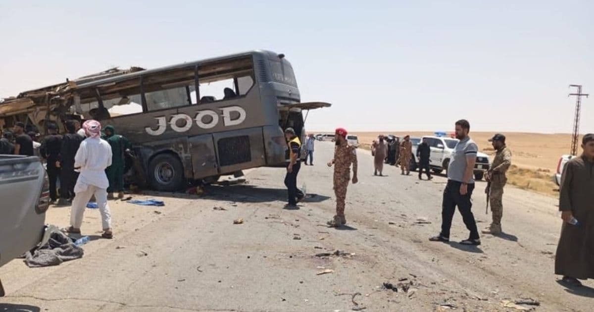 Dozens killed in Syria traffic crash