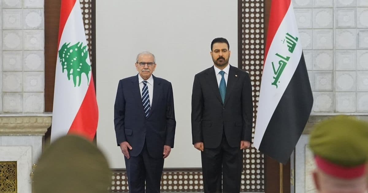 نواف سلام في بغداد لمناقشة خط النفط والتعاون الاقتصادي