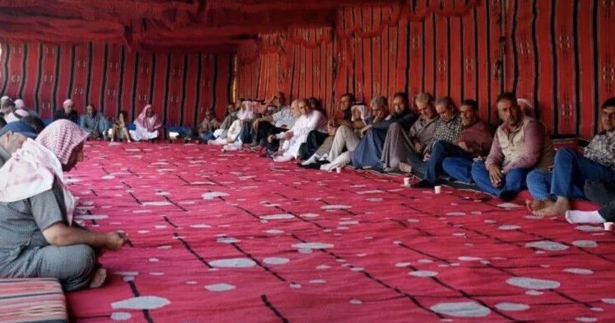 احتجاج عشائري في الحسكة على خيام الحرب