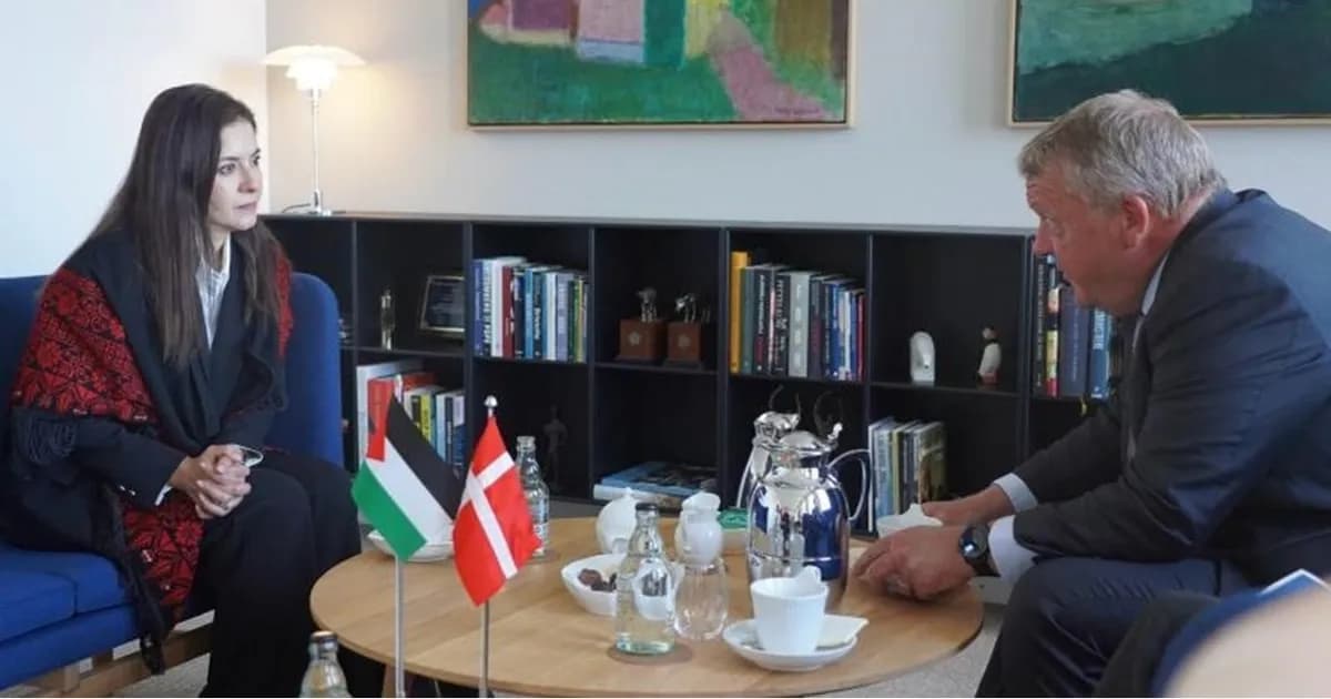سفيرة فلسطين تزيل لقب السنوار عند تقديم أوراقها لدانمارك