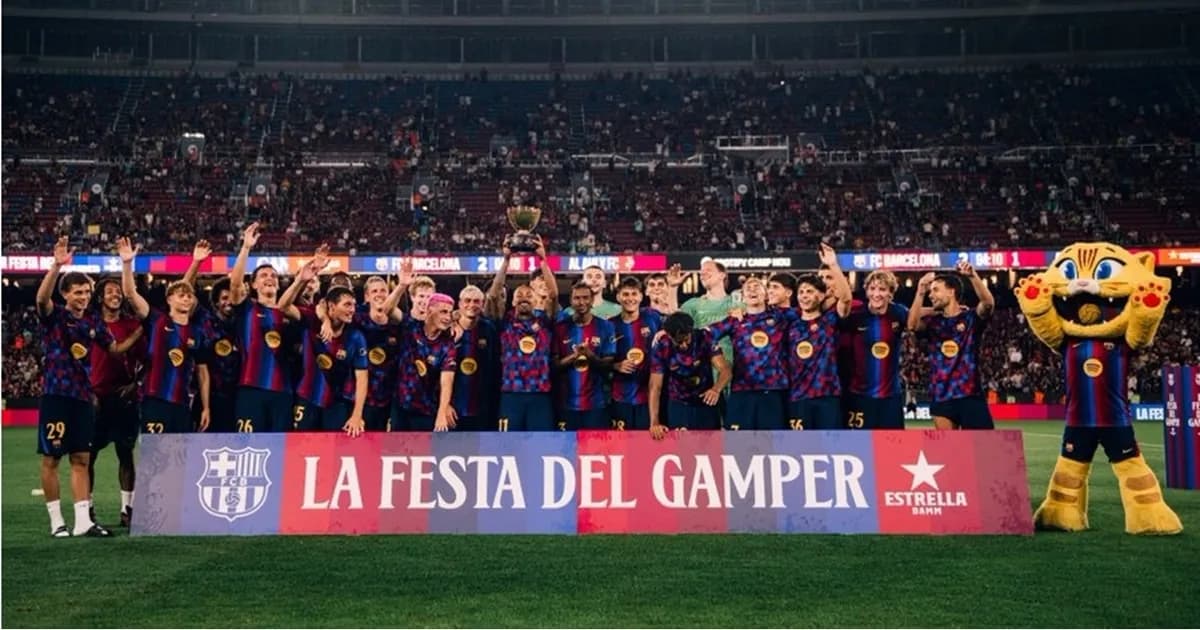 Barcelona claims Joan Gamper Trophy
