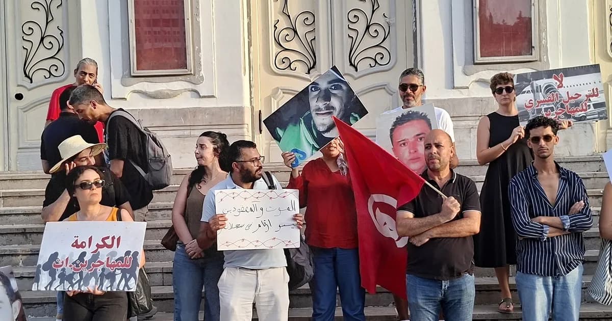 Tunisia Holds Rally for Migration Sinking Victims