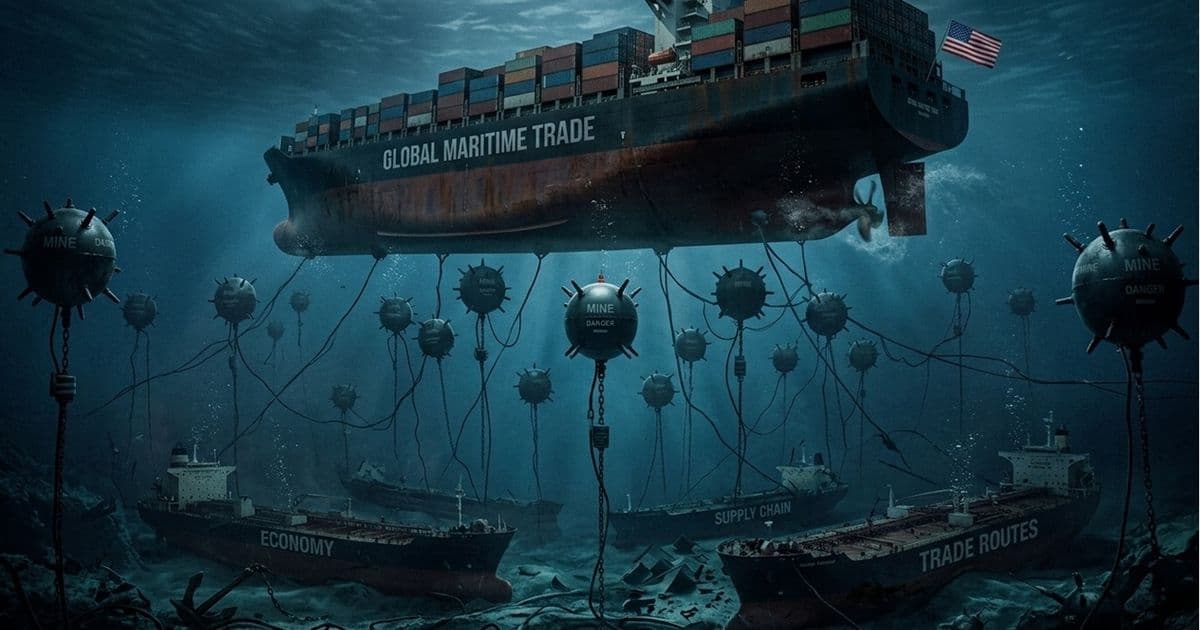 Underwater Conflict Behind Naval Mines