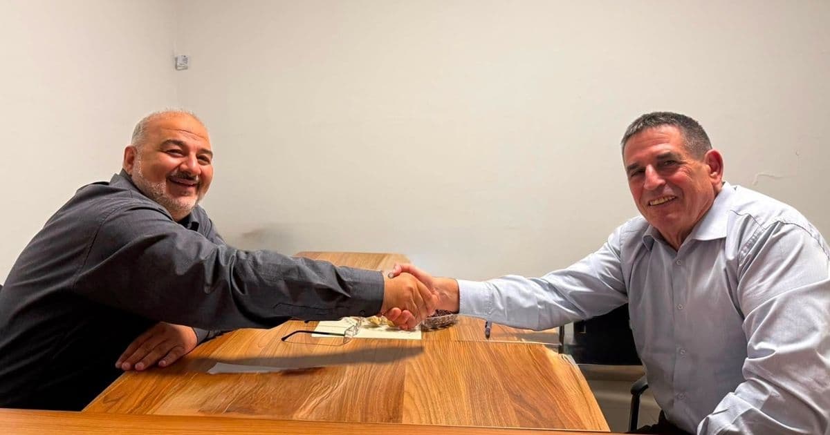 Yoav Segalovich joins Mansour Abbas's list