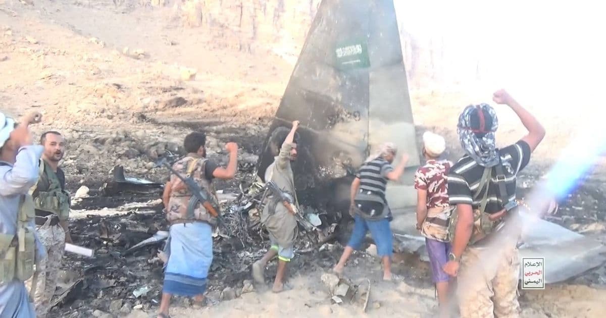 الحوثيون يسجلون إسقاط مقاتلة في مأرب