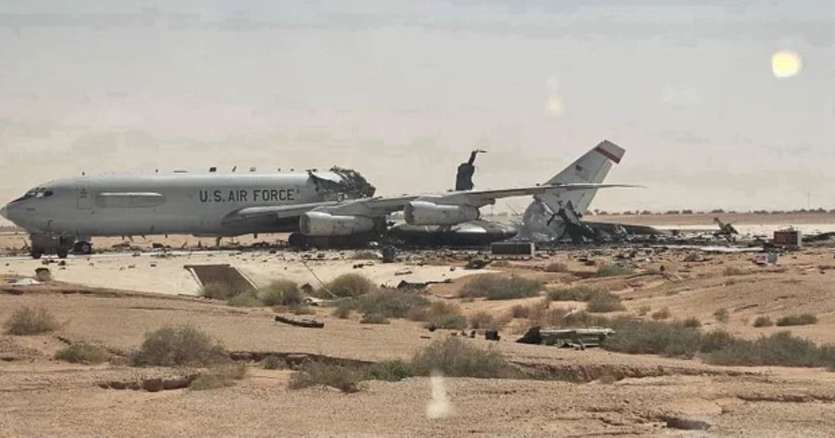 تقرير يكشف آثار القصف الإيراني على القواعد الأمريكية
