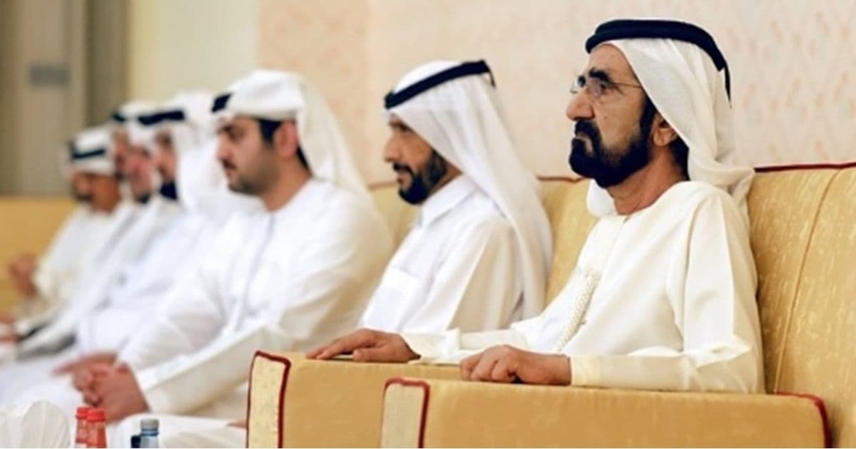 وفاة أحمد بن راشد آل مكتوم