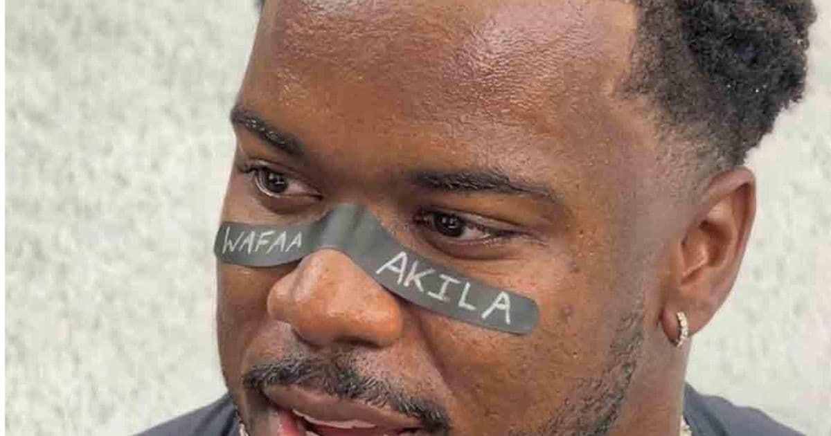 Aziz Al-Sha'er removes Wafa Akila name during match