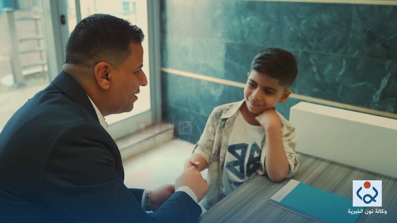 طفل يتلقى علاجاً لمدة ثلاث سنوات على نفقة العتبة الحسينية