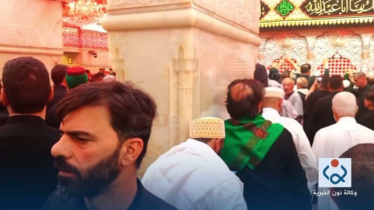 Iranian Minister of Information and Communications Technology Visits Shrine of Imam Al-Hussein