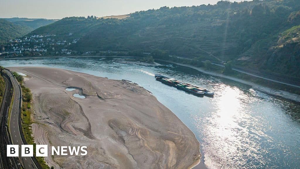 Rhine reaches historic low levels