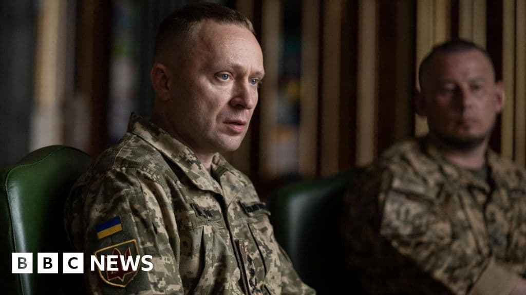 Ukraine's new commander-in-chief Mykhailo Drapatyi