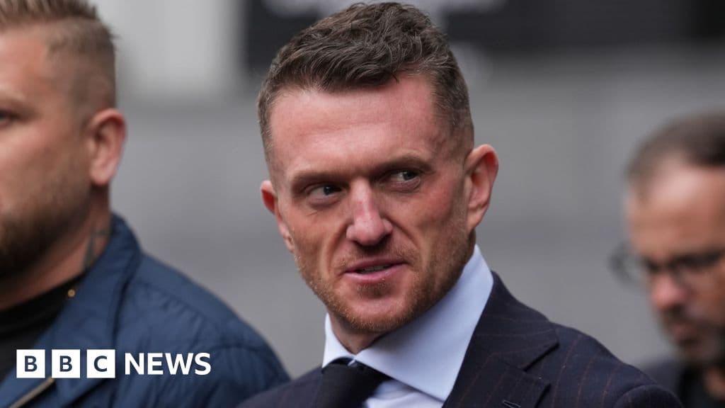 Tommy Robinson accused of intimidating reporters
