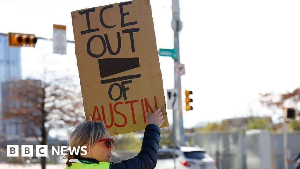 ICE agent injures man in Texas