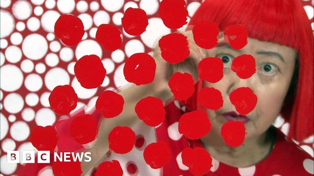 Japanese artist Yayoi Kusama's vibrant world