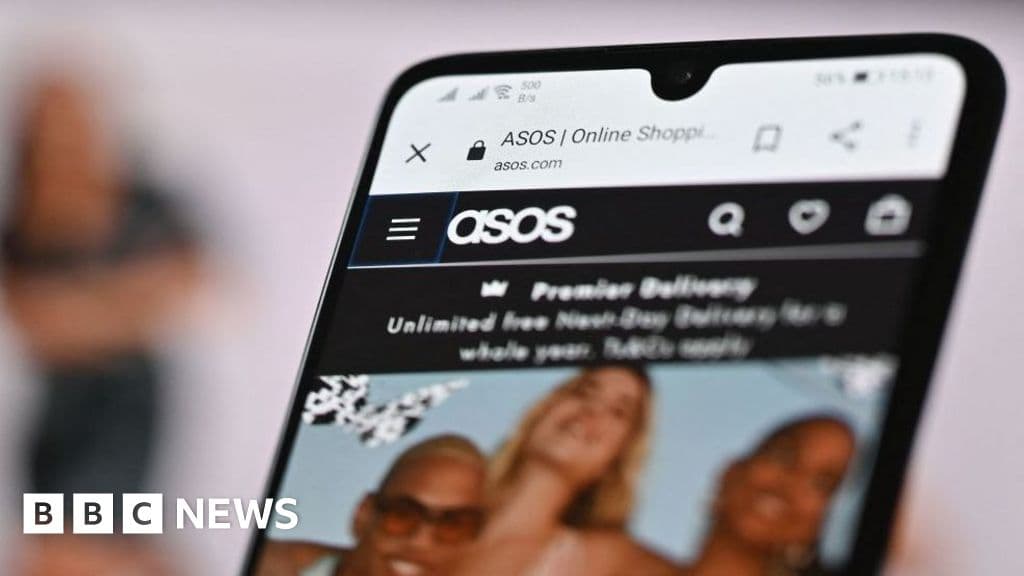عملاء ASOS يتلقون إشعارات من قراصنة