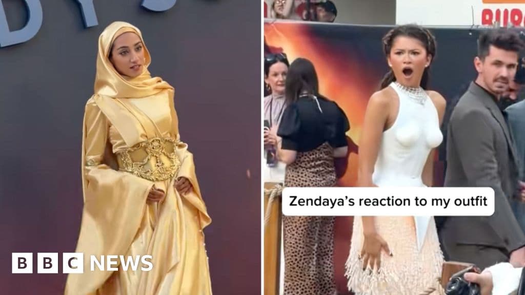 Zainab Jiwa's viral encounter with Zendaya at The Odyssey premiere