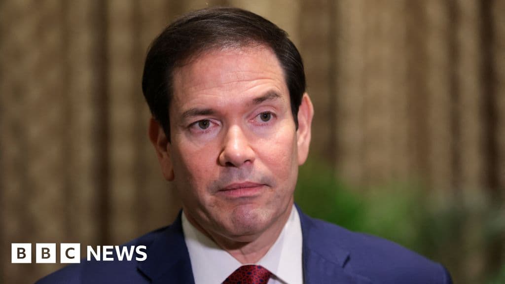 Rubio questions US secretory visit