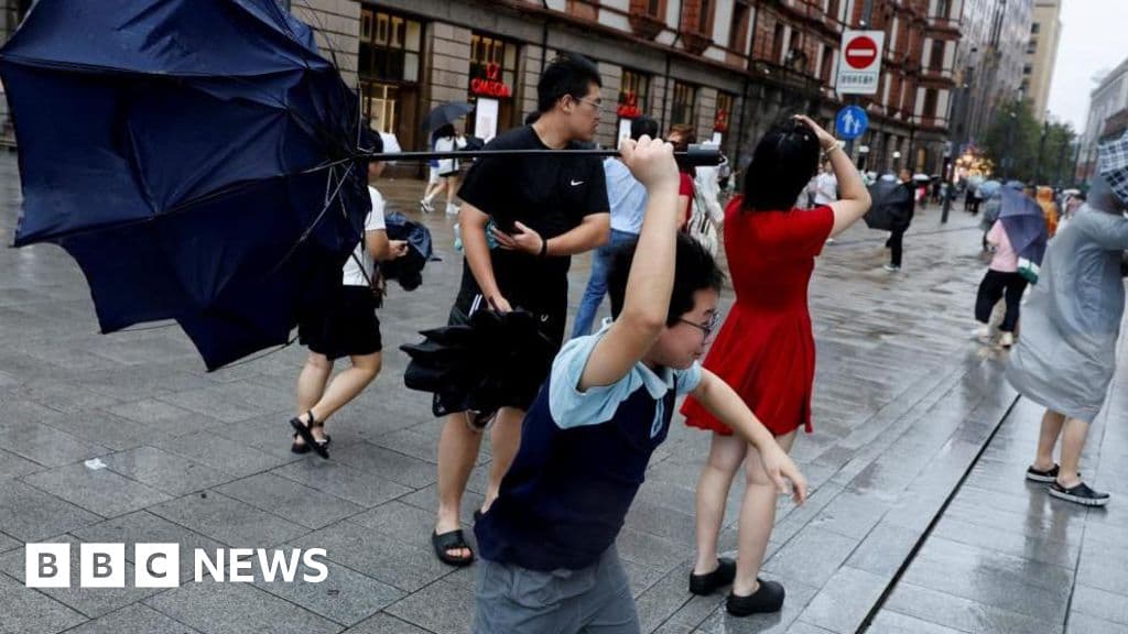 China evacuates over 1 million due to Typhoon Dolphin